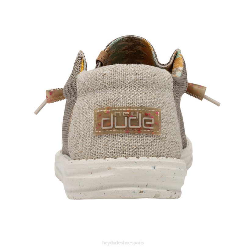 Hey Dude Hommes tricot wally Z628B466 chaussures brun du désert