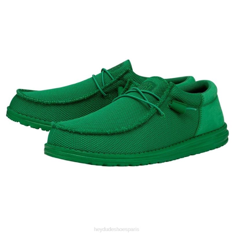Hey Dude Hommes wally funk mono Z628B377 chaussures vert kelly