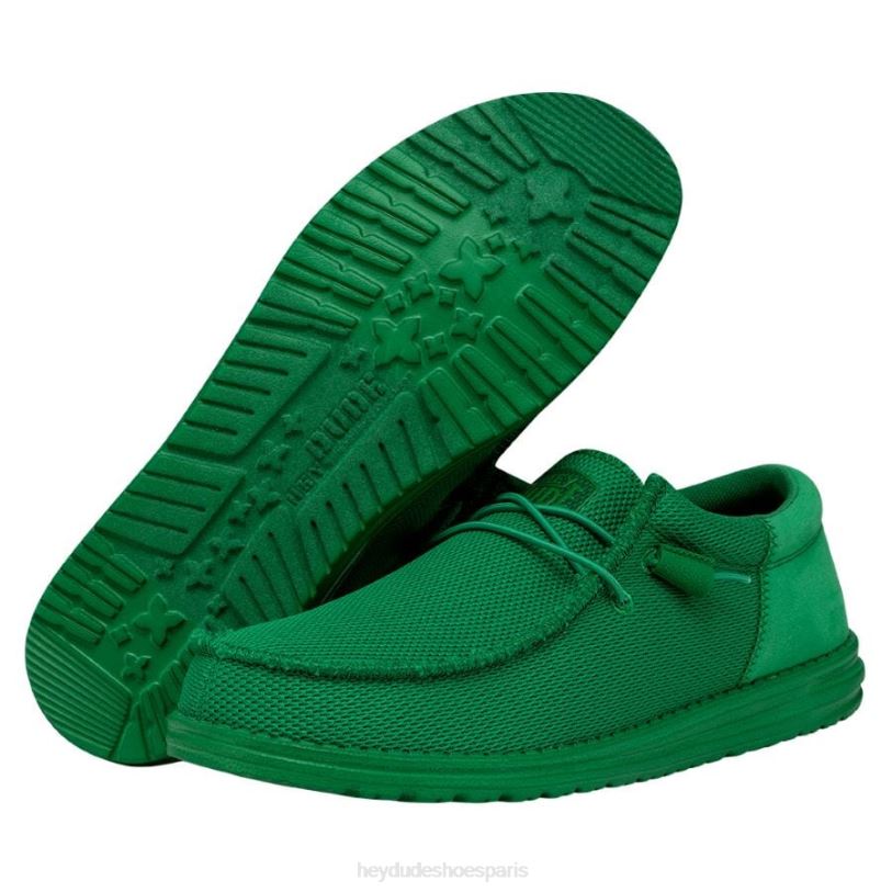 Hey Dude Hommes wally funk mono Z628B377 chaussures vert kelly