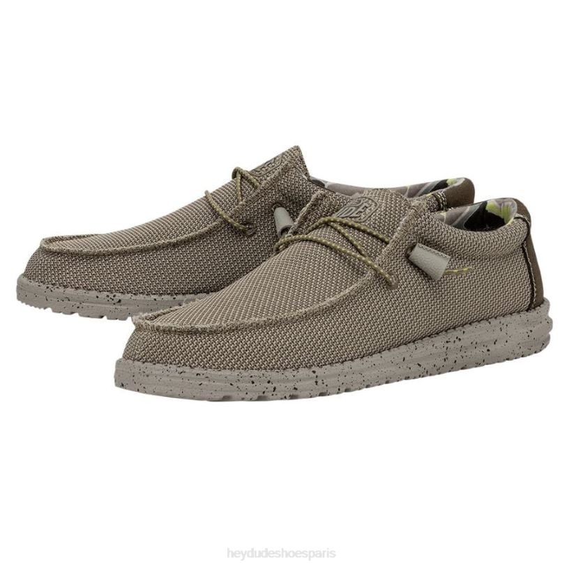 Hey Dude Hommes wally sox triple aiguille Z628B445 chaussures chameau
