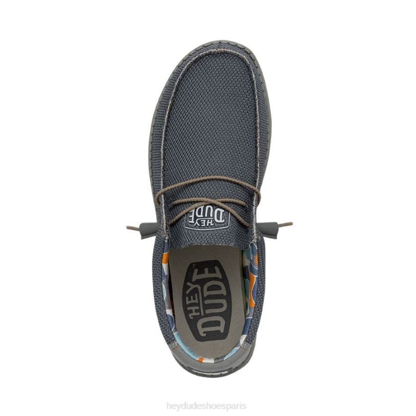 Hey Dude Hommes wally sox triple aiguille Z628B474 chaussures ombre bleue