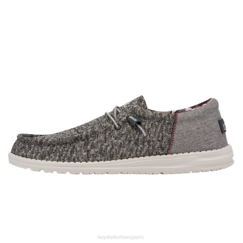 Hey Dude Hommes wally sox trouille Z628B390 chaussures pierre tombée