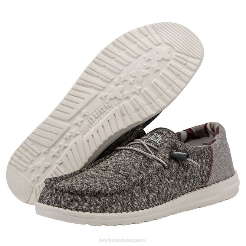 Hey Dude Hommes wally sox trouille Z628B390 chaussures pierre tombée