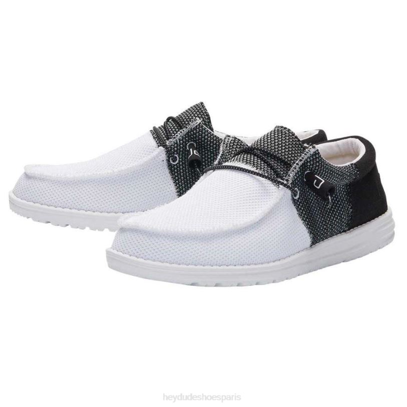 Hey Dude Hommes wally sox trouille Z628B391 chaussures glace noir