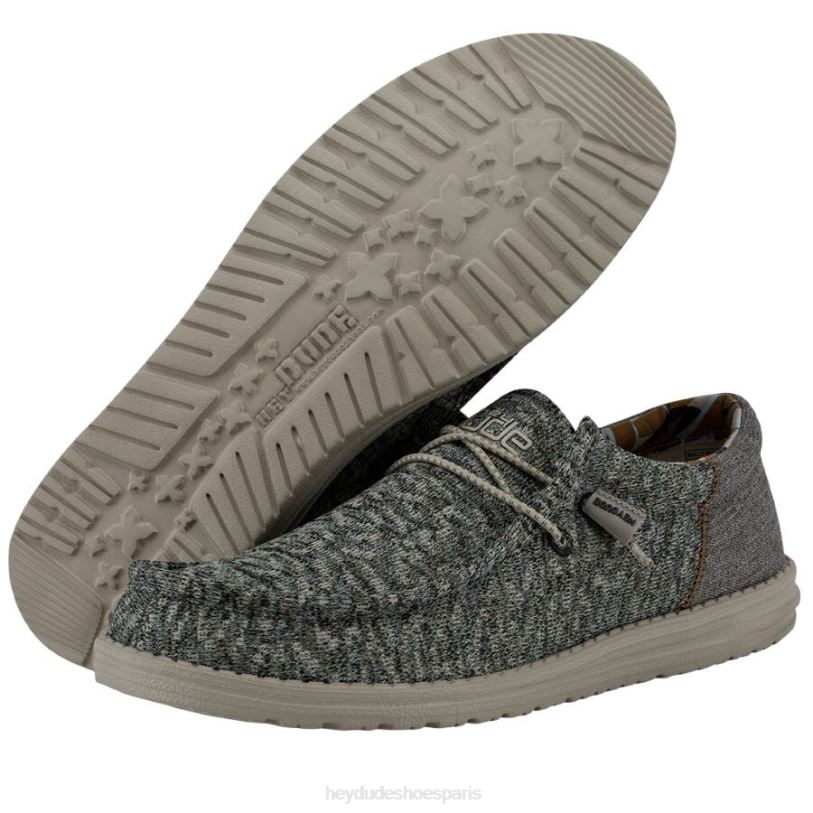 Hey Dude Hommes wally sox trouille Z628B447 chaussures ombre bleue