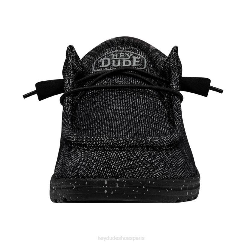 Hey Dude Hommes wally stretch poly Z628B306 chaussures bunker de minuit