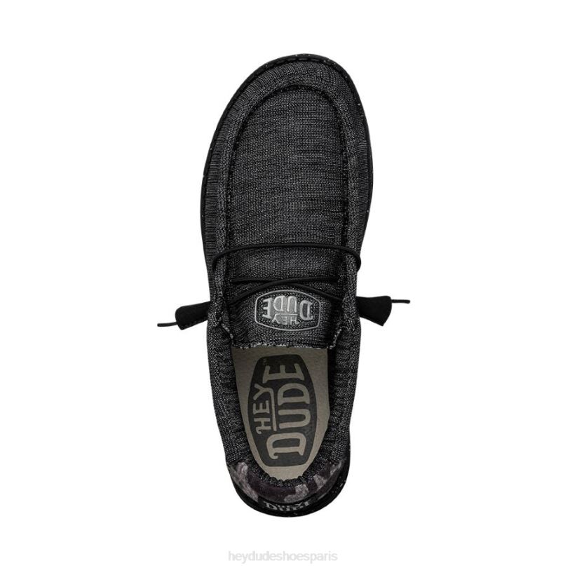 Hey Dude Hommes wally stretch poly Z628B306 chaussures bunker de minuit