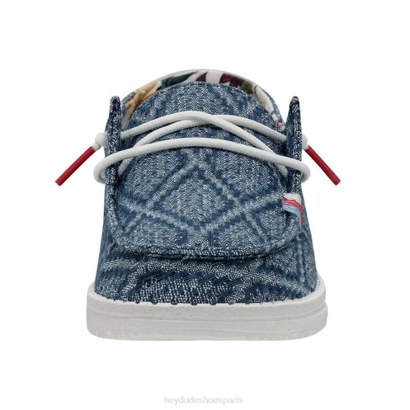 Hey Dude Hommes Wendy Bohème Z628B61 chaussures vrai bleu