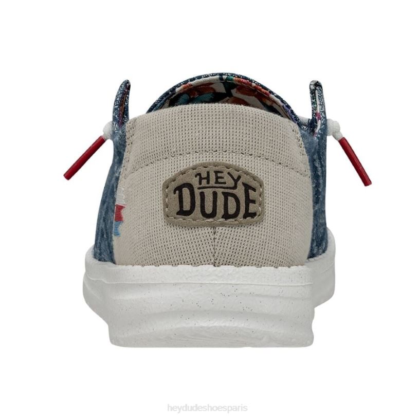 Hey Dude Hommes Wendy Bohème Z628B61 chaussures vrai bleu