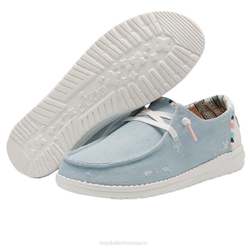 Hey Dude Hommes Wendy Bohème Z628B66 chaussures jean léger
