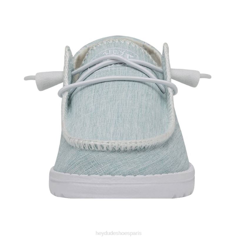 Hey Dude Hommes Wendy Boho point Z628B8 chaussures bleu ciel