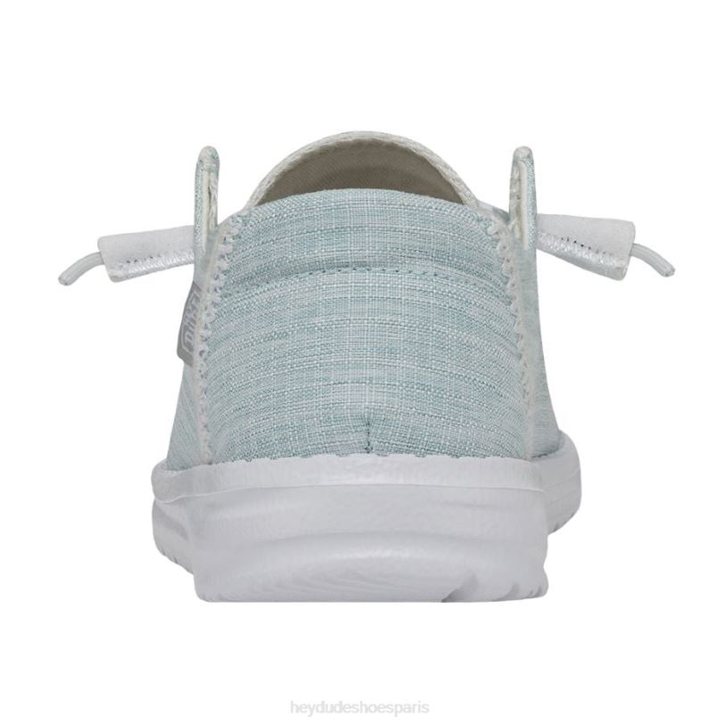 Hey Dude Hommes Wendy Boho point Z628B8 chaussures bleu ciel
