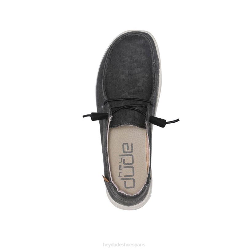 Hey Dude Hommes Wendy Chambray Z628B104 chaussures hors noir