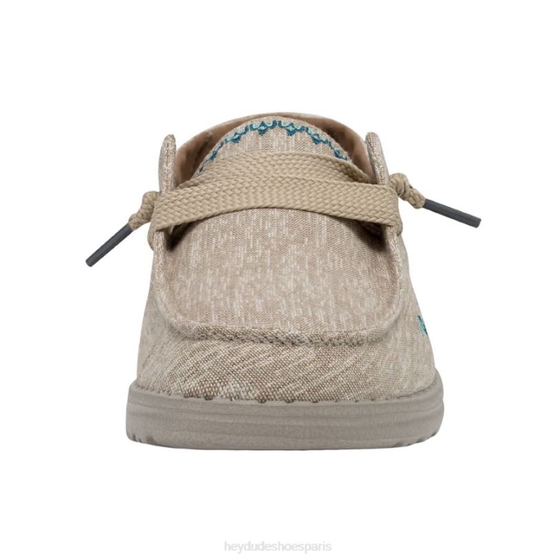 Hey Dude Hommes Wendy Flore Z628B139 chaussures beige tournesol