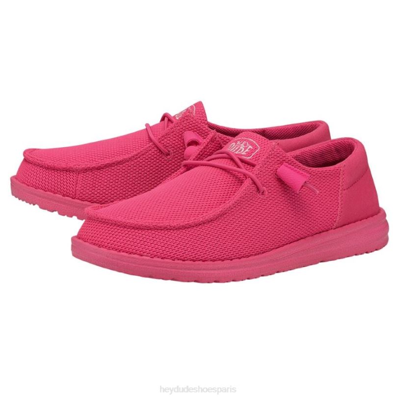Hey Dude Hommes Wendy Funk Mono Z628B113 chaussures rose électrique