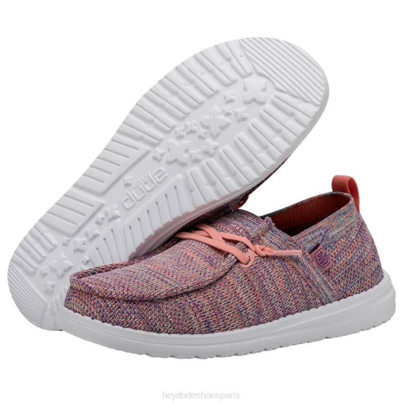Hey Dude Hommes Wendy Halo Z628B127 chaussures coucher de soleil rose