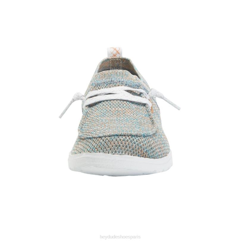 Hey Dude Hommes Wendy Halo Z628B215 chaussures corail azur