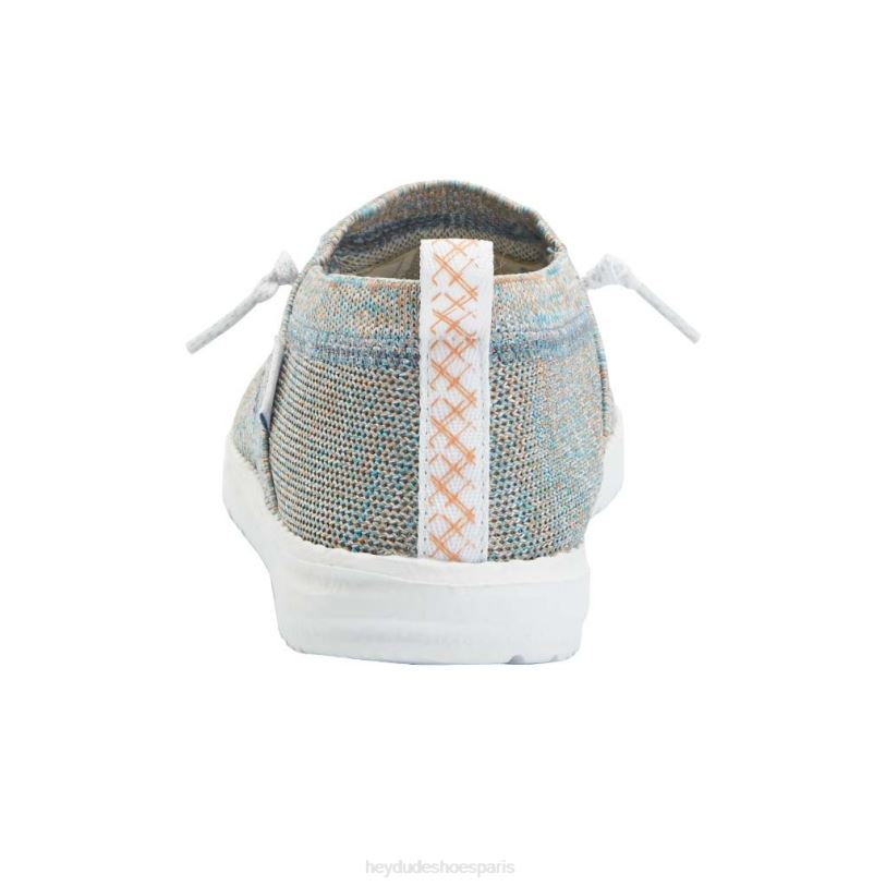 Hey Dude Hommes Wendy Halo Z628B215 chaussures corail azur