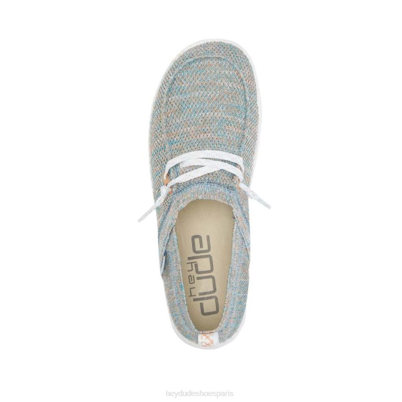 Hey Dude Hommes Wendy Halo Z628B215 chaussures corail azur