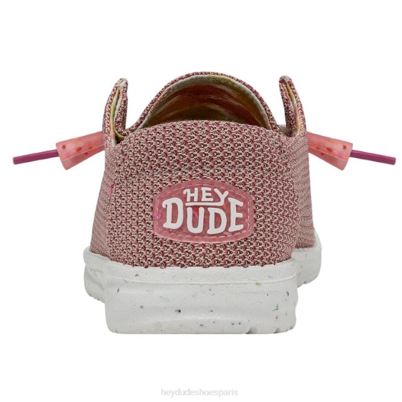 Hey Dude Hommes Wendy Knit II Z628B54 chaussures rose du désert