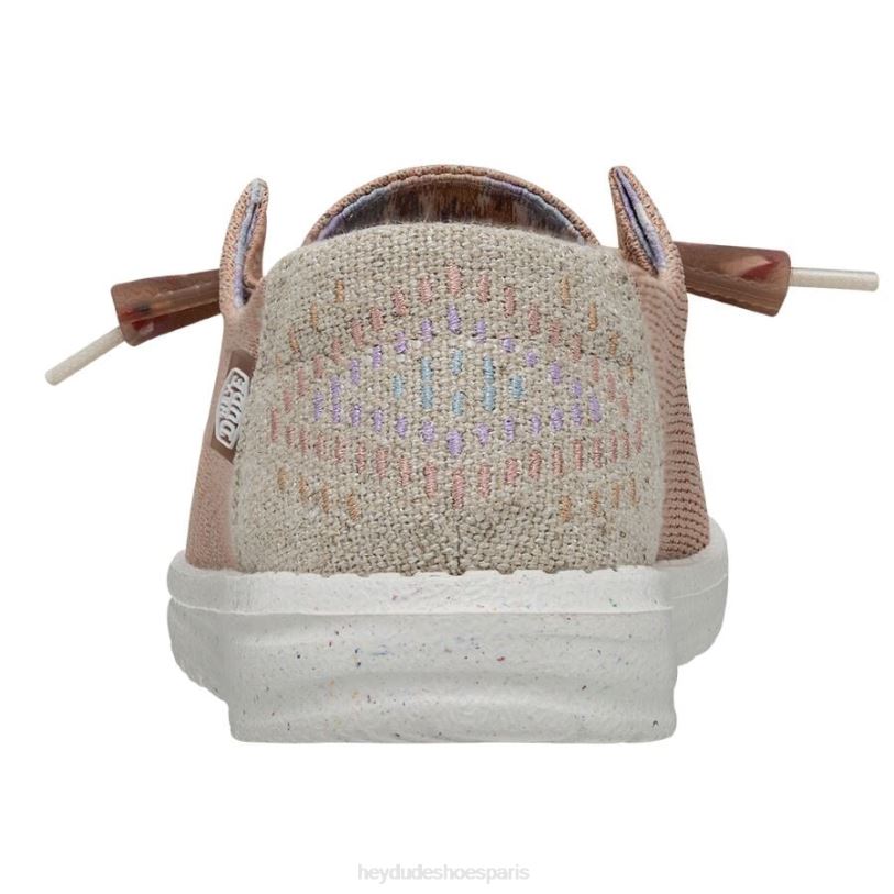 Hey Dude Hommes Wendy Knit II Z628B55 chaussures sel rose