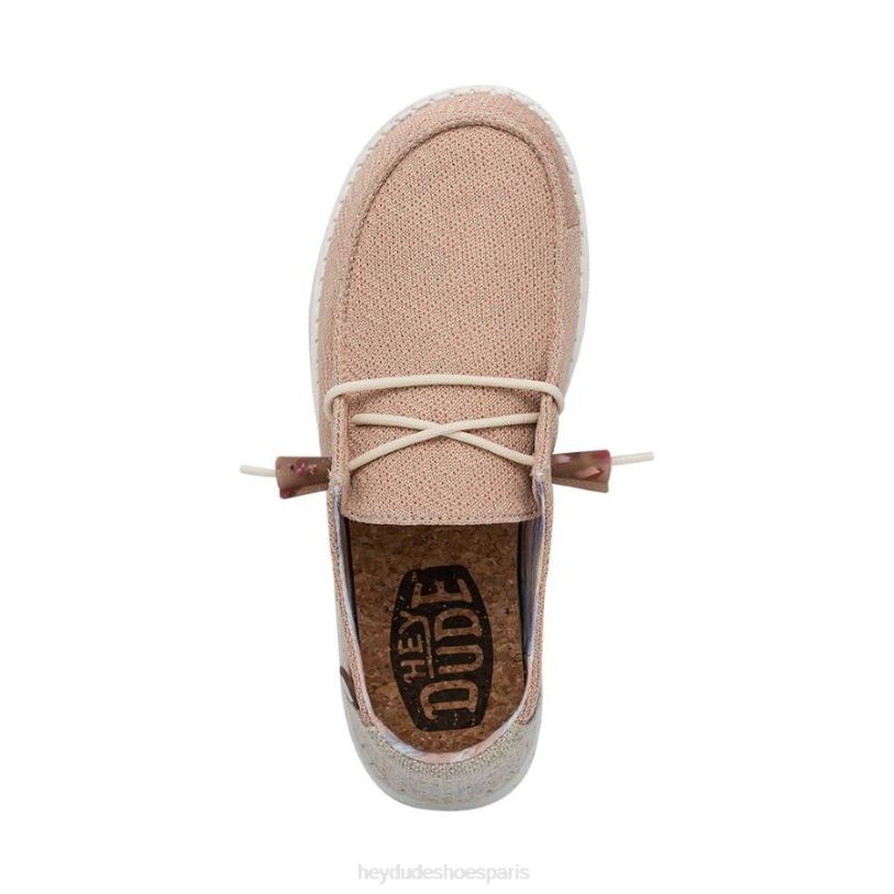 Hey Dude Hommes Wendy Knit II Z628B55 chaussures sel rose