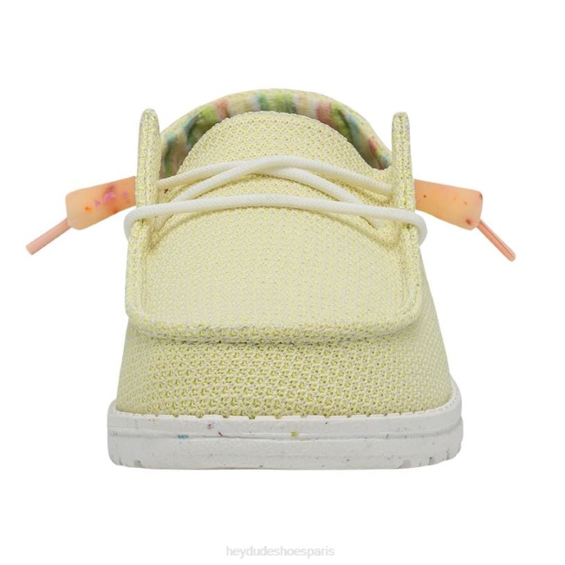 Hey Dude Hommes Wendy Knit II Z628B57 chaussures citron vert