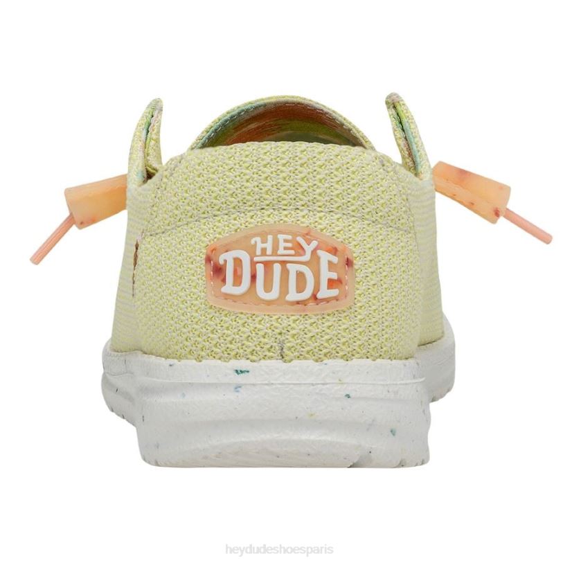Hey Dude Hommes Wendy Knit II Z628B57 chaussures citron vert