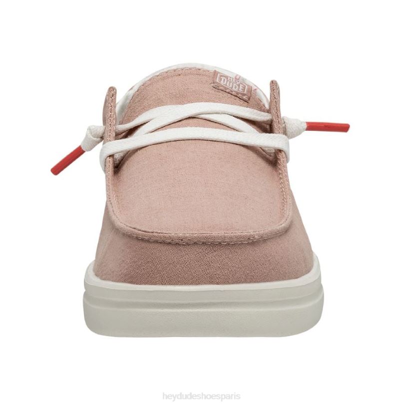 Hey Dude Hommes Wendy Rise en chambray Z628B153 chaussures rose