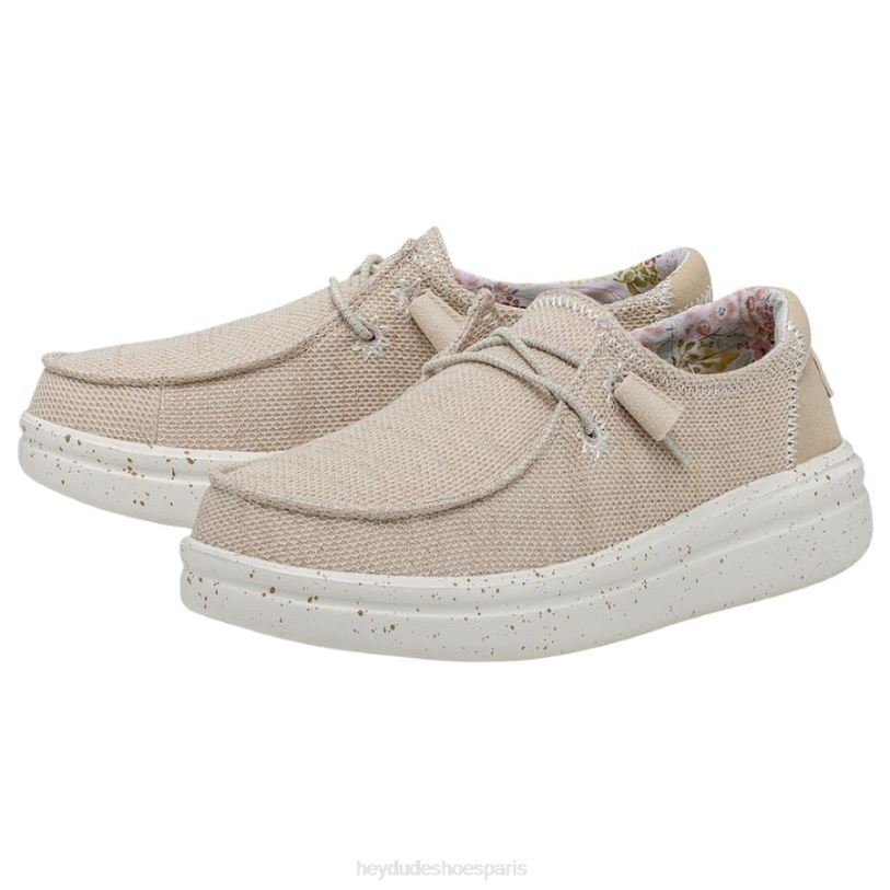 Hey Dude Hommes Wendy Rise s'étire Z628B158 chaussures Colombe