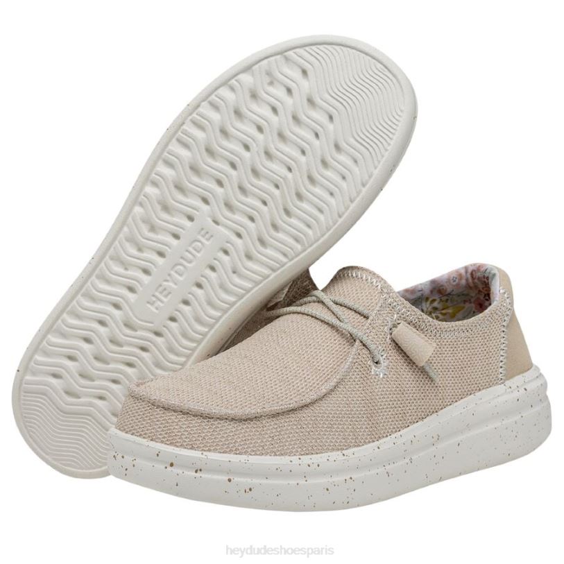 Hey Dude Hommes Wendy Rise s'étire Z628B158 chaussures Colombe