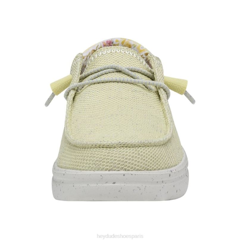 Hey Dude Hommes Wendy Rise s'étire Z628B159 chaussures citron