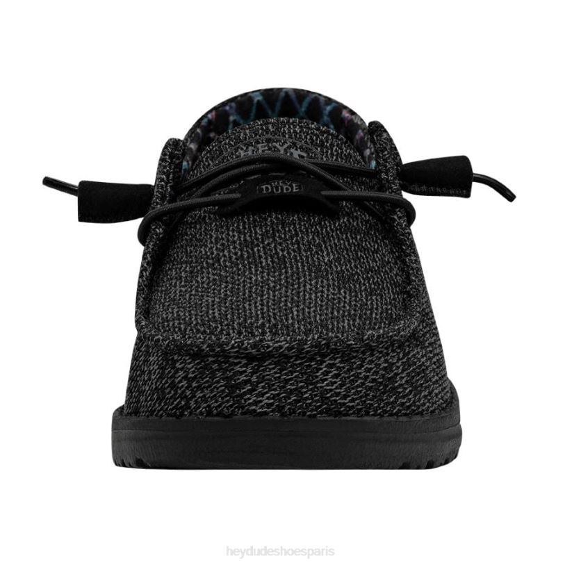 Hey Dude Hommes Wendy Sox Micro Z628B50 chaussures noir total