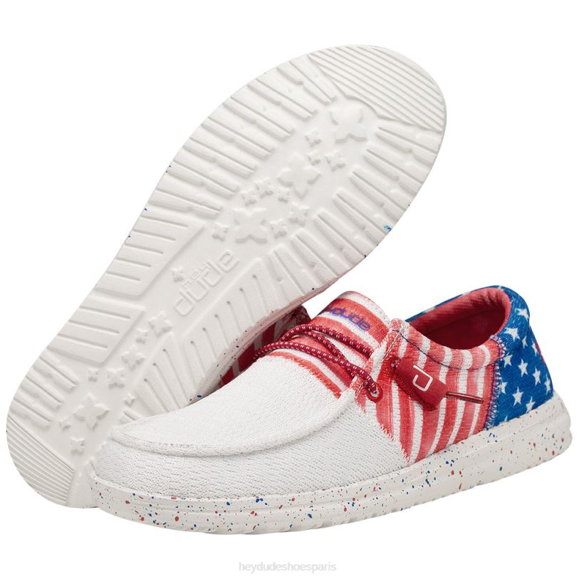 Hey Dude Hommes Wendy Sox Z628B42 chaussures tri-américain