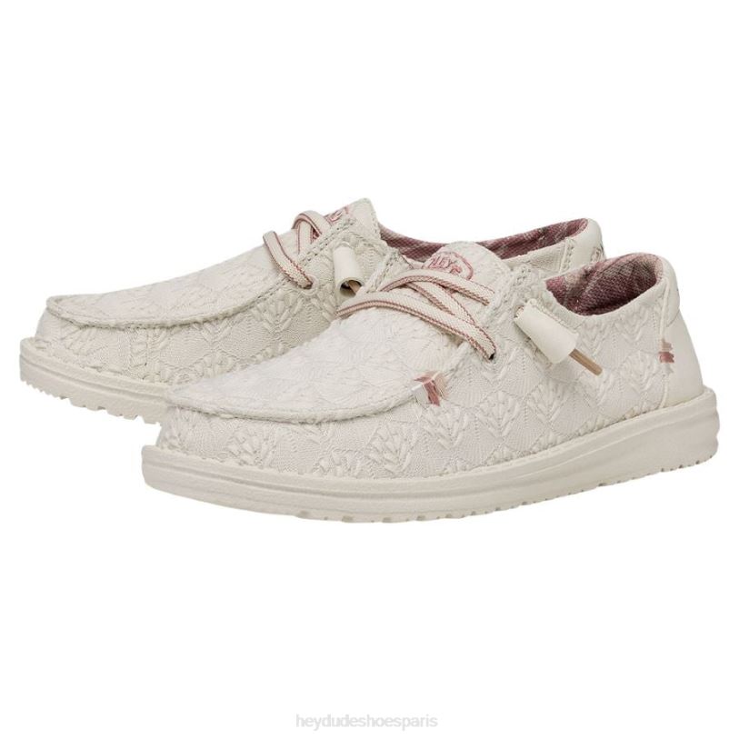 Hey Dude Hommes Wendy Stretch Boho Fleur Z628B199 chaussures sable