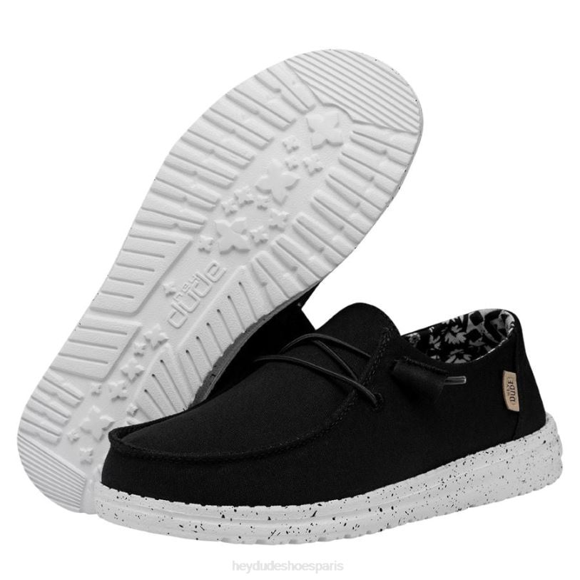 Hey Dude Hommes Wendy large Z628B109 chaussures odyssée noire