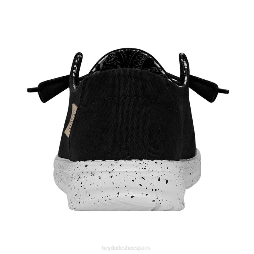 Hey Dude Hommes Wendy large Z628B109 chaussures odyssée noire