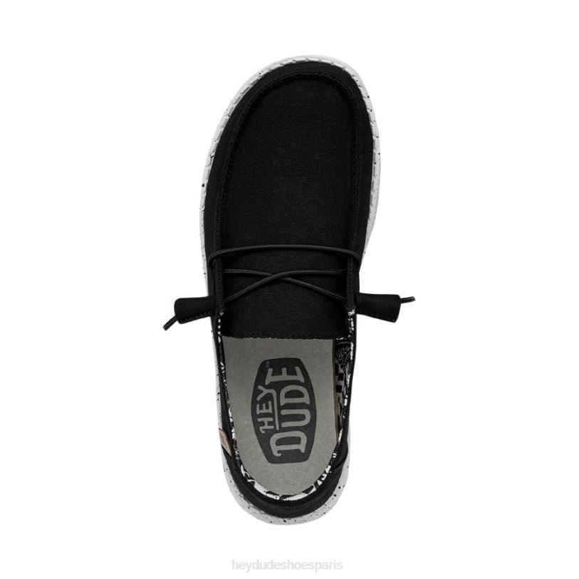 Hey Dude Hommes Wendy large Z628B109 chaussures odyssée noire