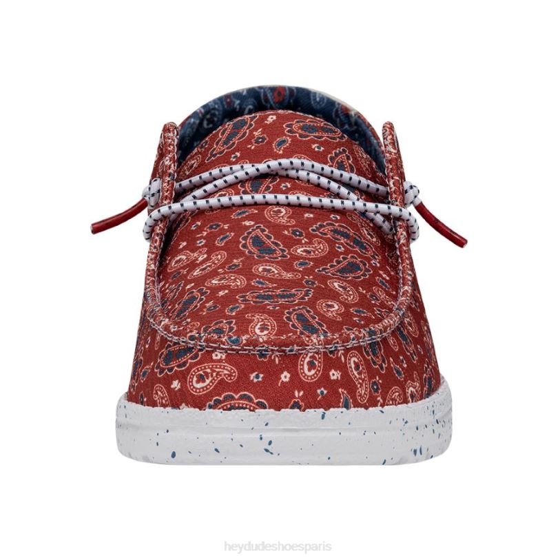 Hey Dude Hommes Wendy patriotique Z628B16 chaussures bandana américain