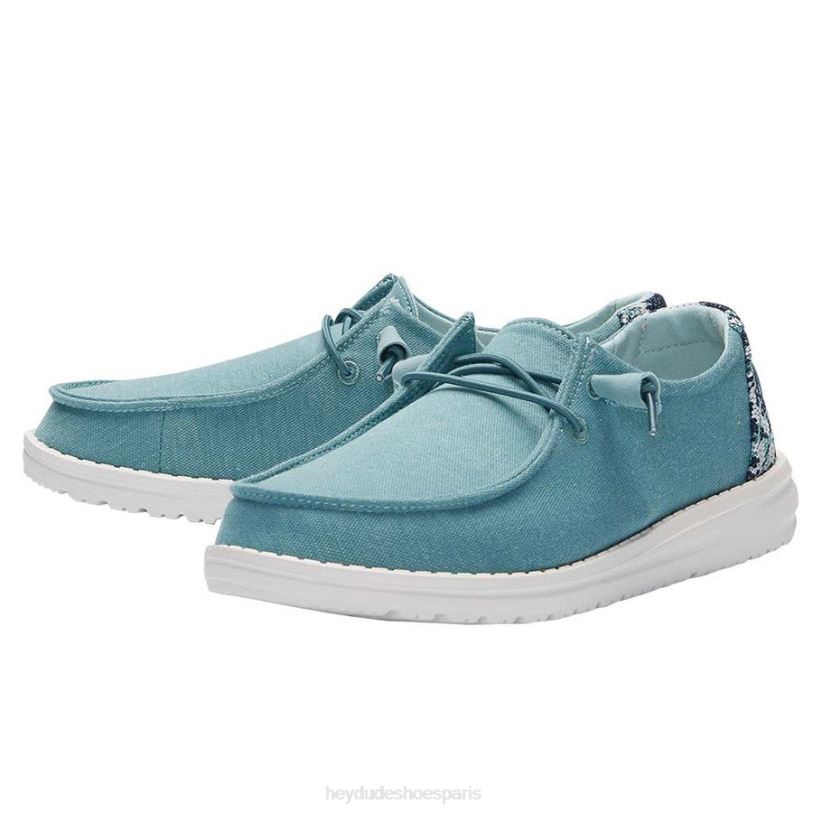 Hey Dude Hommes Wendy polaire extensible Z628B186 chaussures mer bleue
