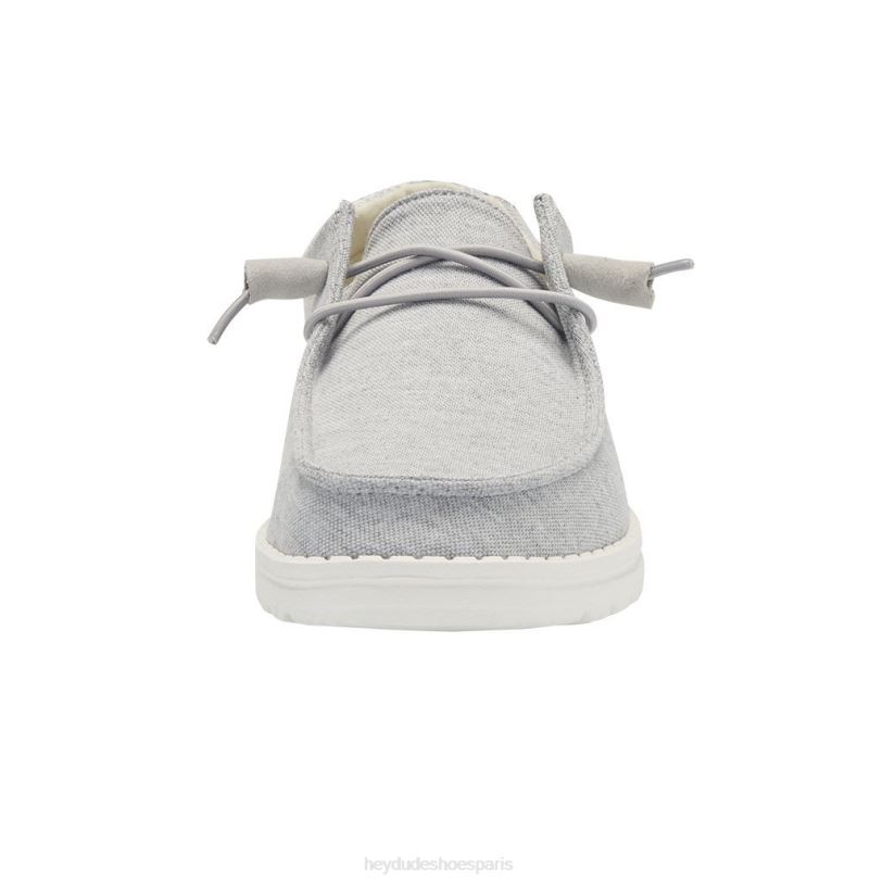 Hey Dude Hommes Wendy polaire extensible Z628B191 chaussures gris glacier