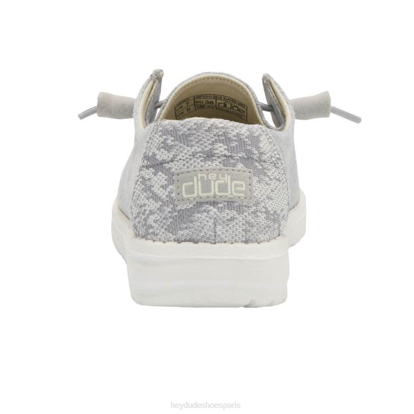 Hey Dude Hommes Wendy polaire extensible Z628B191 chaussures gris glacier