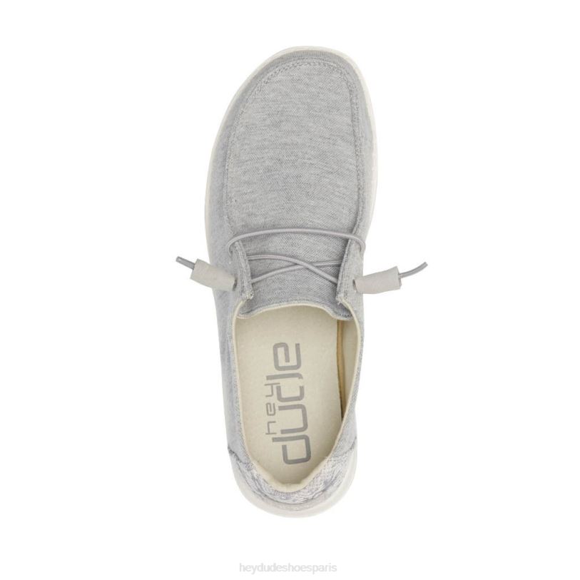 Hey Dude Hommes Wendy polaire extensible Z628B191 chaussures gris glacier