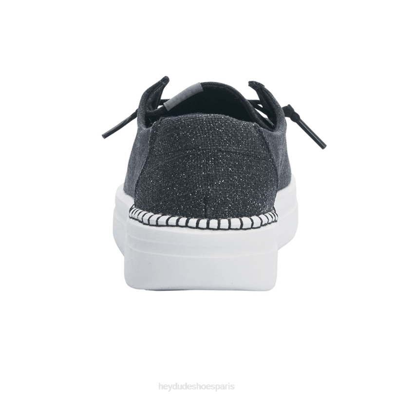Hey Dude Hommes Wendy se lève Z628B179 chaussures noir