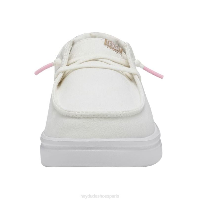 Hey Dude Hommes Wendy se lève Z628B180 chaussures éclat blanc