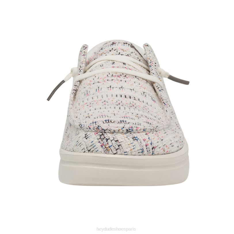 Hey Dude Hommes Wendy se lève Z628B214 chaussures bohème blanc