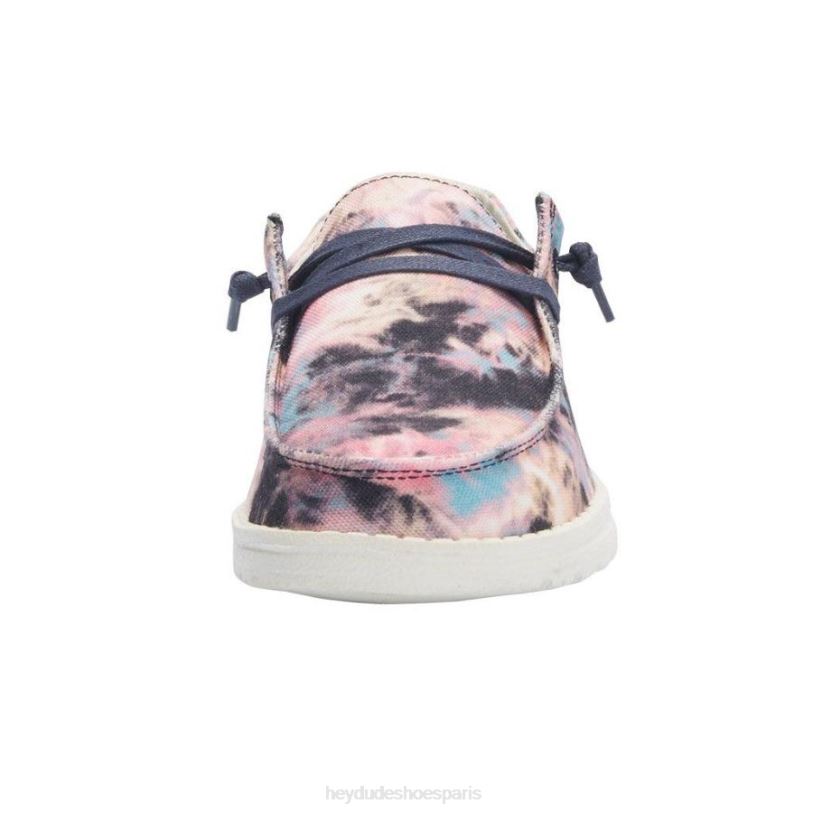 Hey Dude Hommes Wendy tie-dye Z628B188 chaussures rose marine