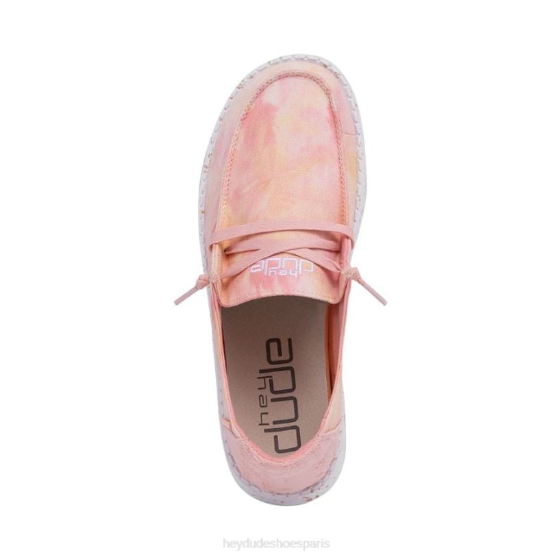 Hey Dude Hommes Wendy tie-dye Z628B79 chaussures ombre de citron