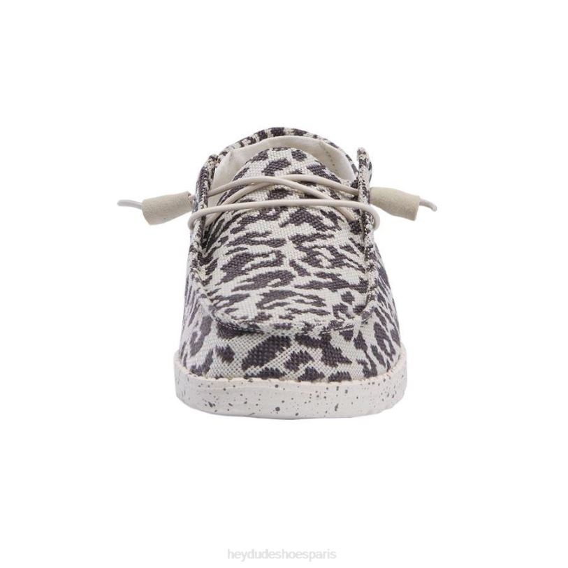 Hey Dude Hommes Wendy tissé Z628B142 chaussures guépard gris