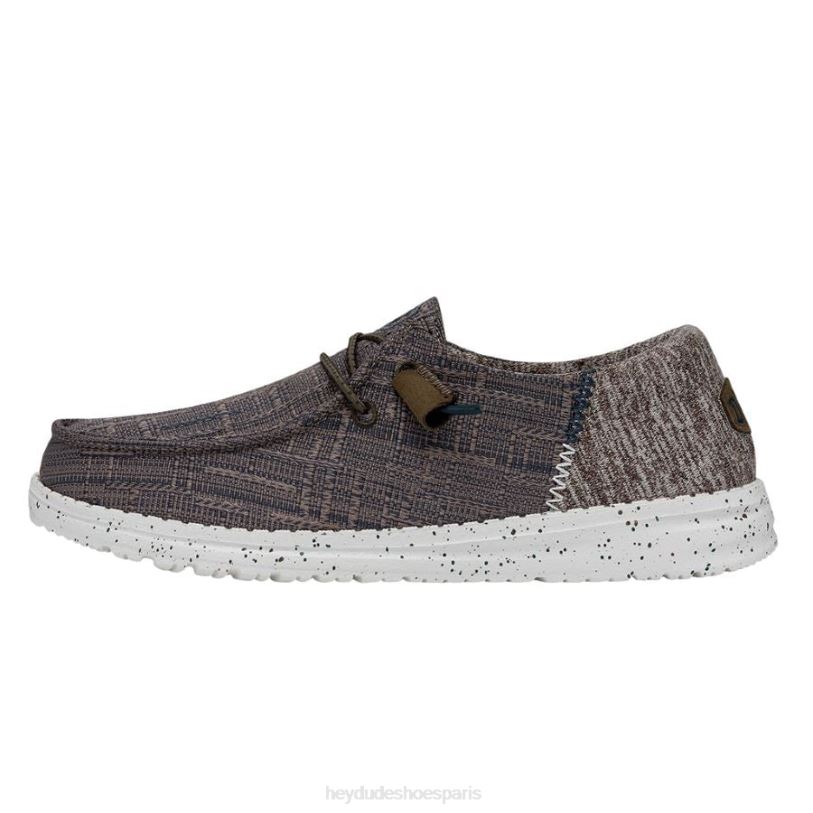 Hey Dude Hommes couverture flammée wendy funk Z628B120 chaussures nuage de poussière